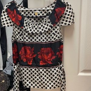 Leifsdottir floral blouse